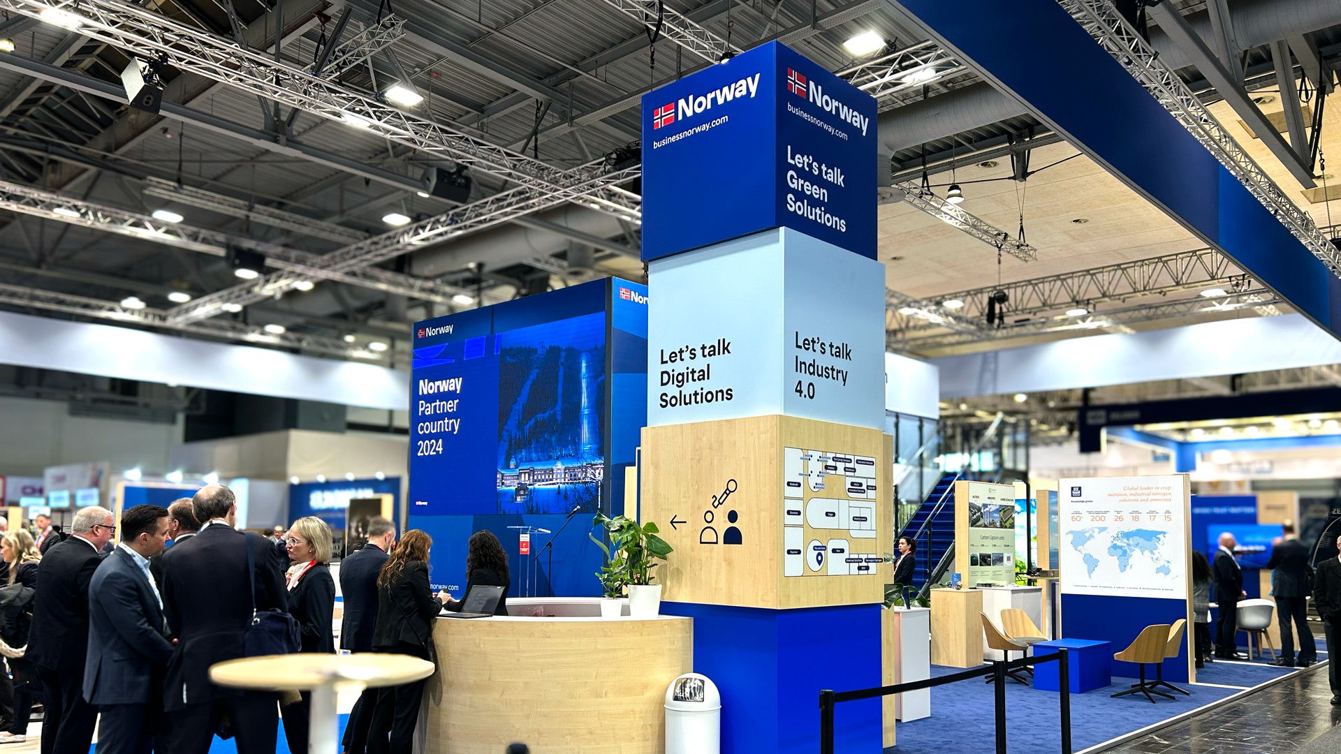 Norway Paviljongen i ny drakt – Hannover Messe 2024